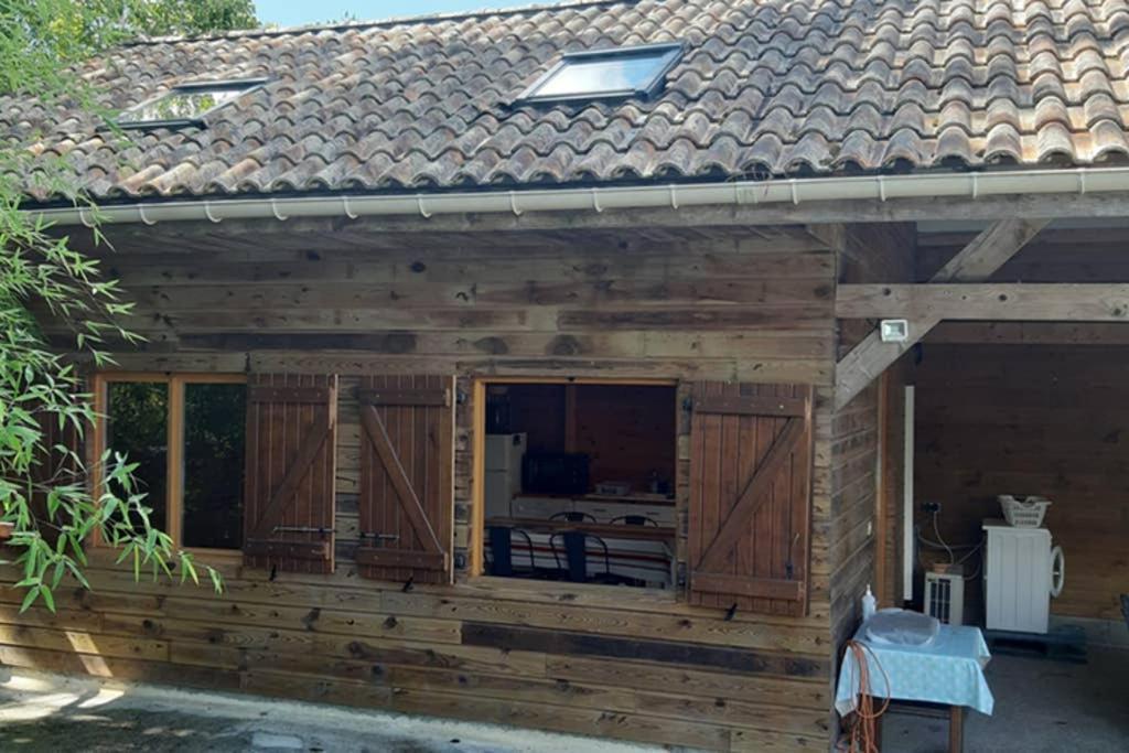La Cabane Au Fond Du Jardin Arsac Exterior photo